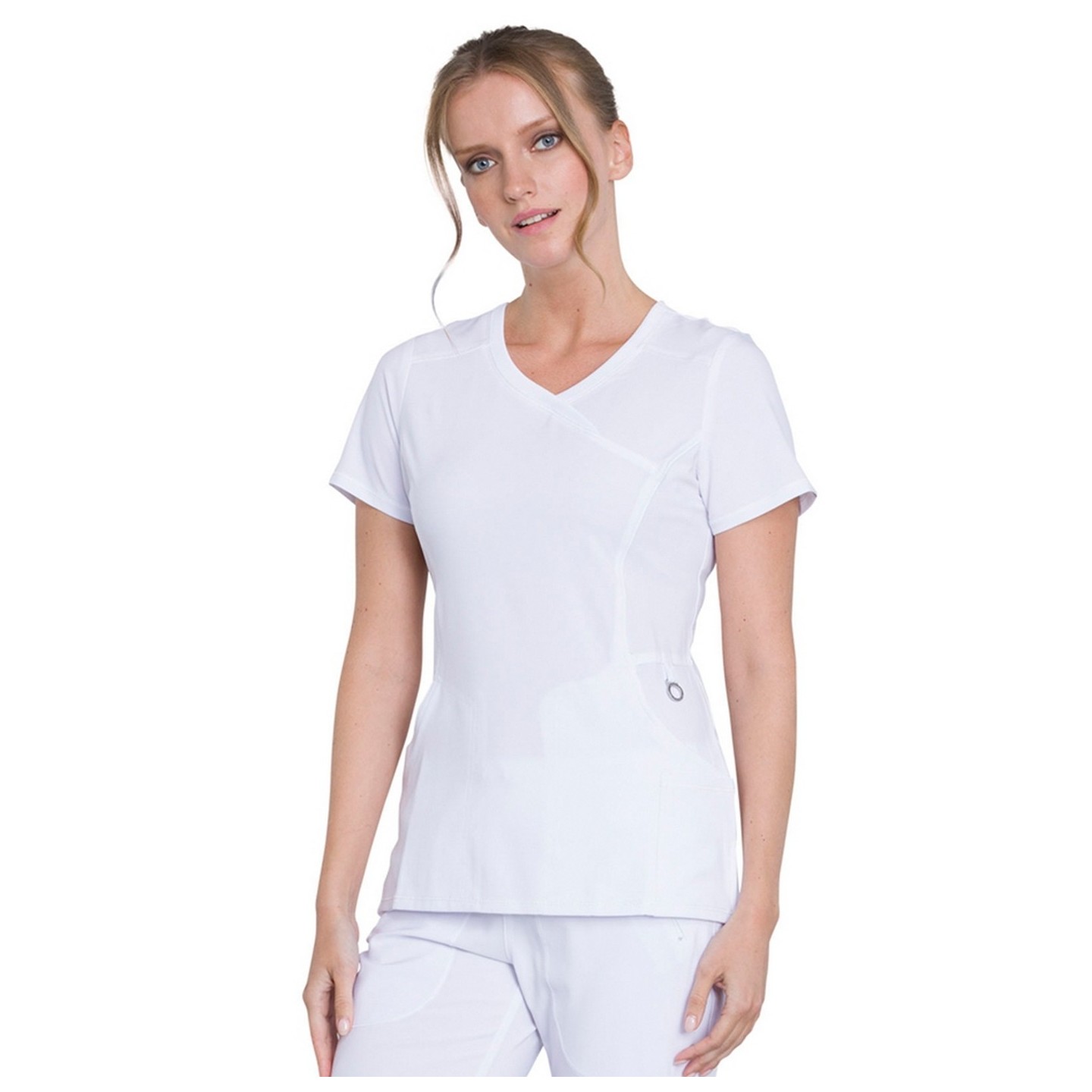 Top Mock Wrap - Cherokee Infinity - Antimicrobien