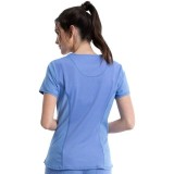 V-Neck Top - Cherokee Infinity - Antimicrobial