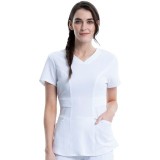 V-Neck Top - Cherokee Infinity - Antimicrobial