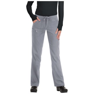 *VENTE FINALE XL 721P Petite Koi Lite ™ Pantalon Peace à jambe droite avec cordon à la taille