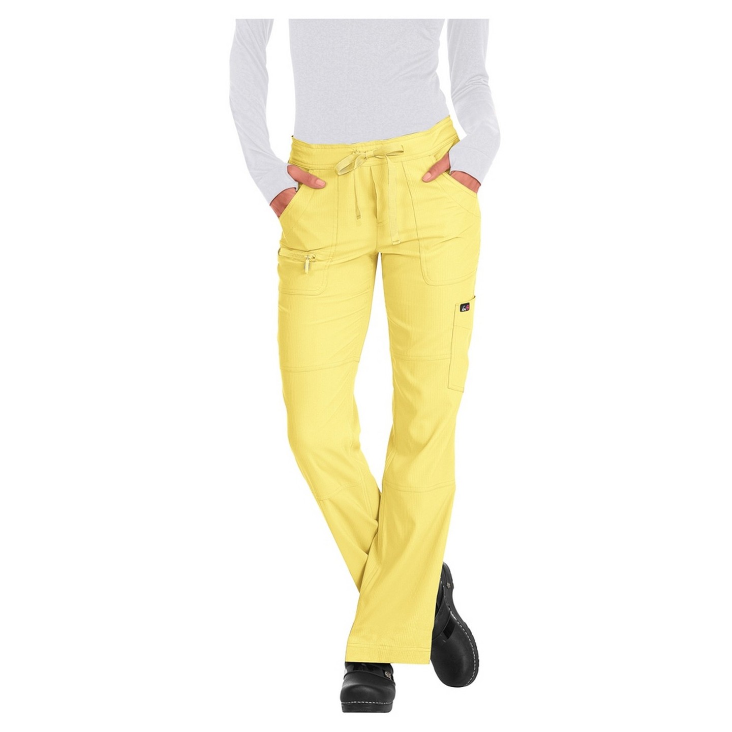 721 Koi Lite ™ Pantalon Peace à jambe droite avec cordon à la taille