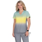 1031PR koi Basics Cali Top - Sage/Sunshine/Platinum Grey Ombré