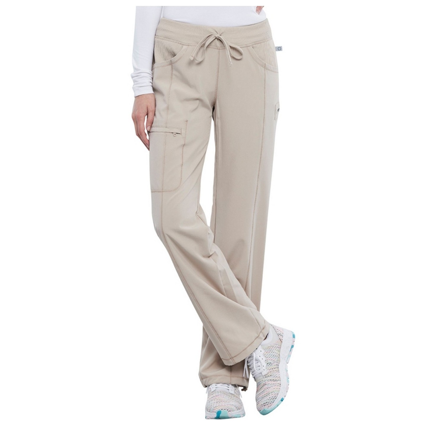 Pantalon droit avec cordon de serrage - Cherokee Infinity - Antimicrobien