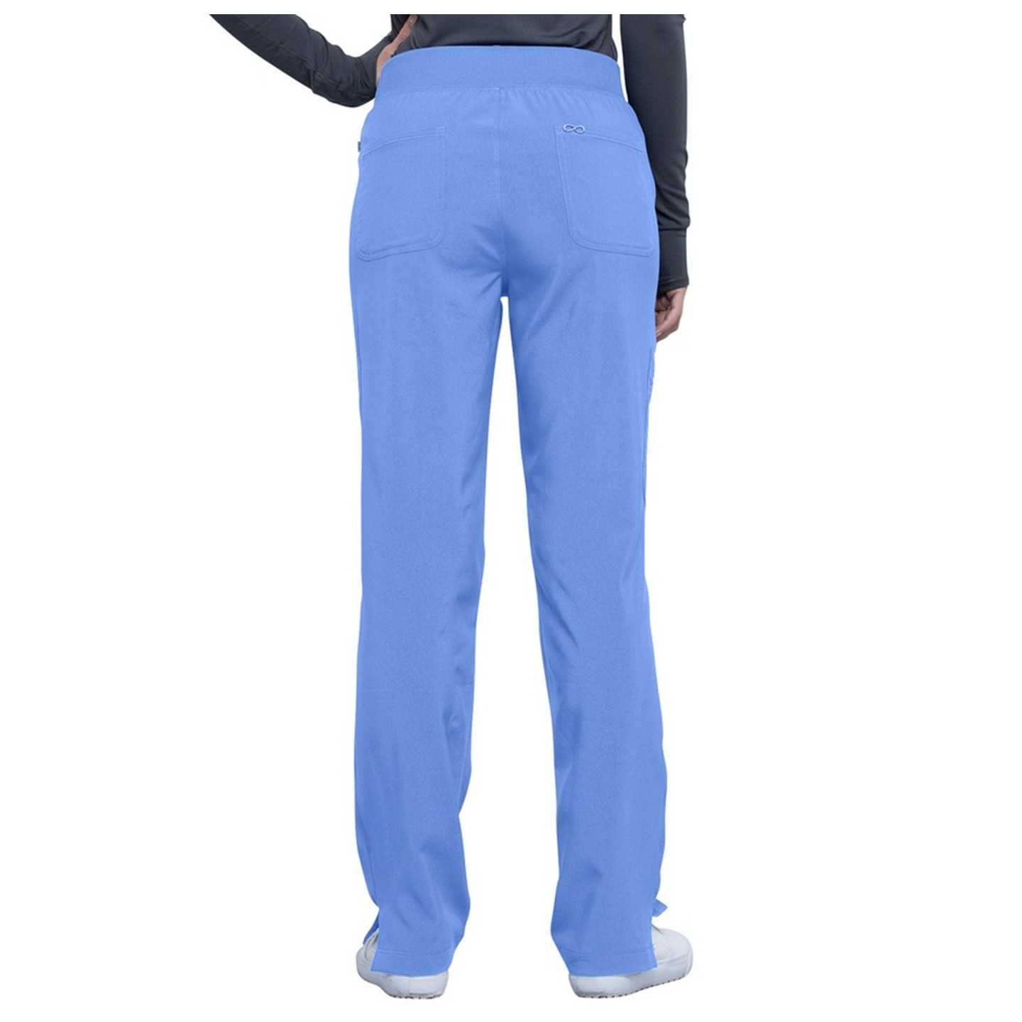 Pantalon à taille moyenne à jambes fuselées - Cherokee Infinity - Antimicrobien