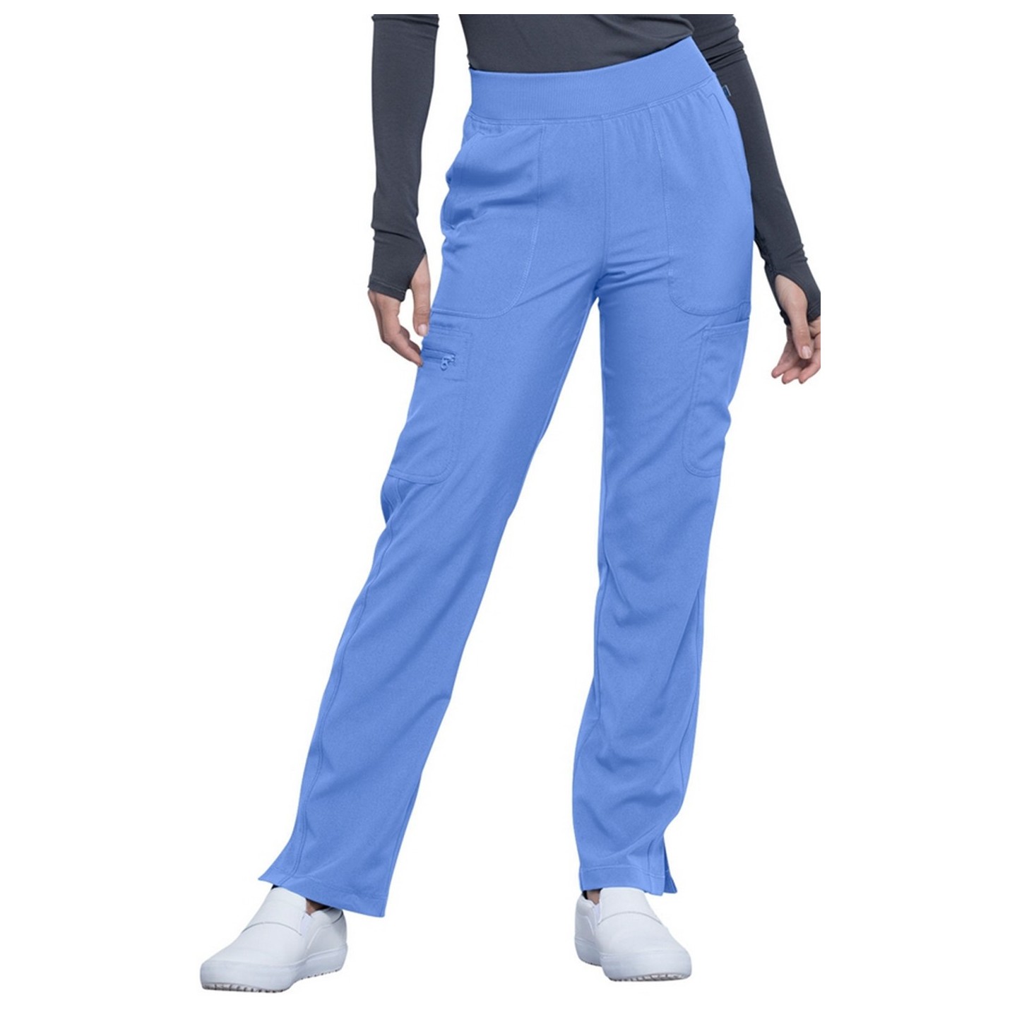 Mid Rise Tapered Leg Pull-on Pant - Cherokee Infinity - Antimicrobial