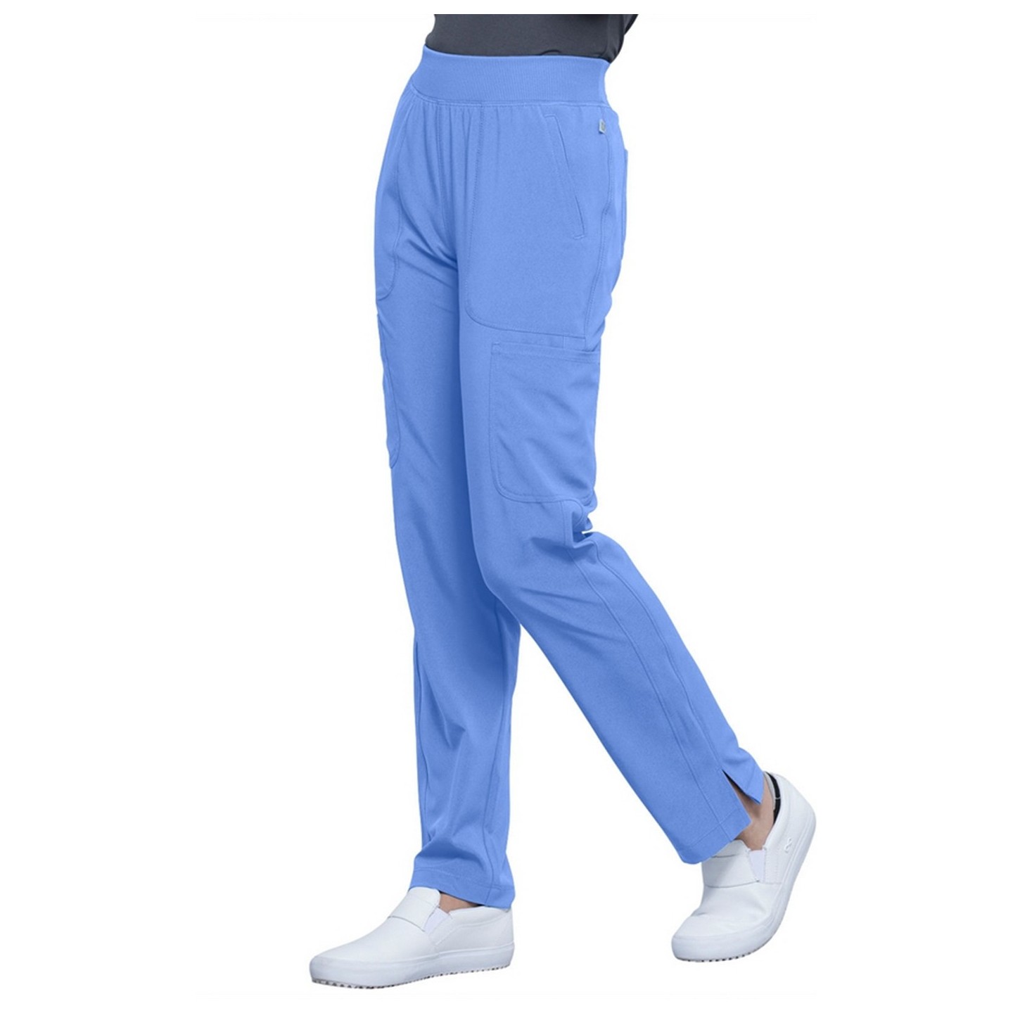 Mid Rise Tapered Leg Pull-on Pant - Cherokee Infinity - Antimicrobial