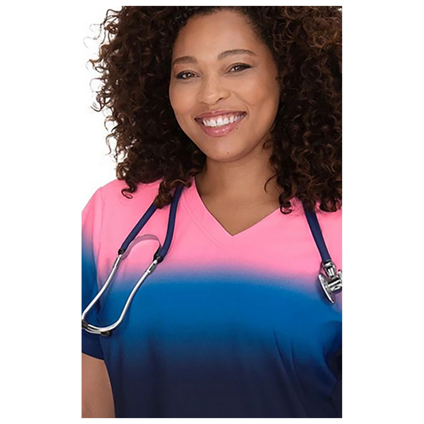 370PR Haut koi Lite - Peony Pink/Royal Blue/Navy Ombre