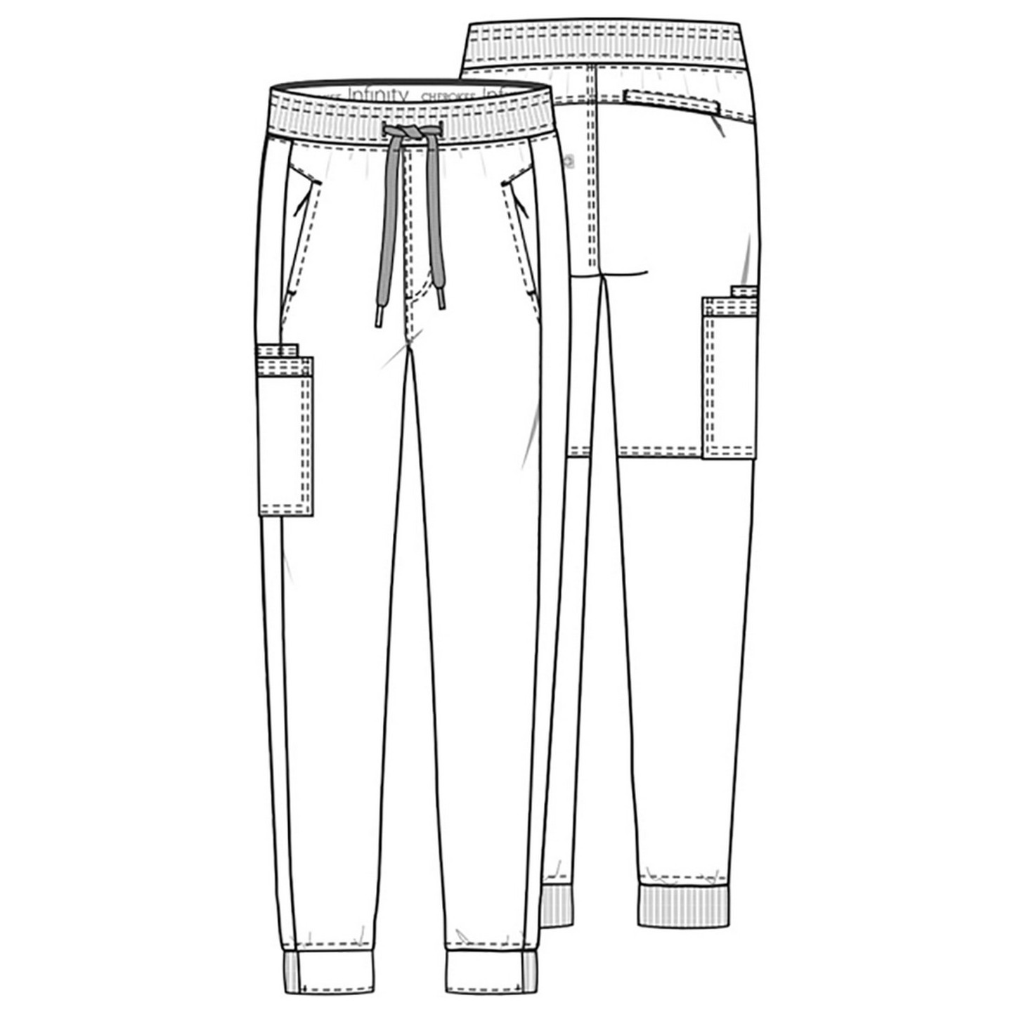 Pantalon de jogging mi-longueur pour homme - Cherokee Infinity - Antimicrobien