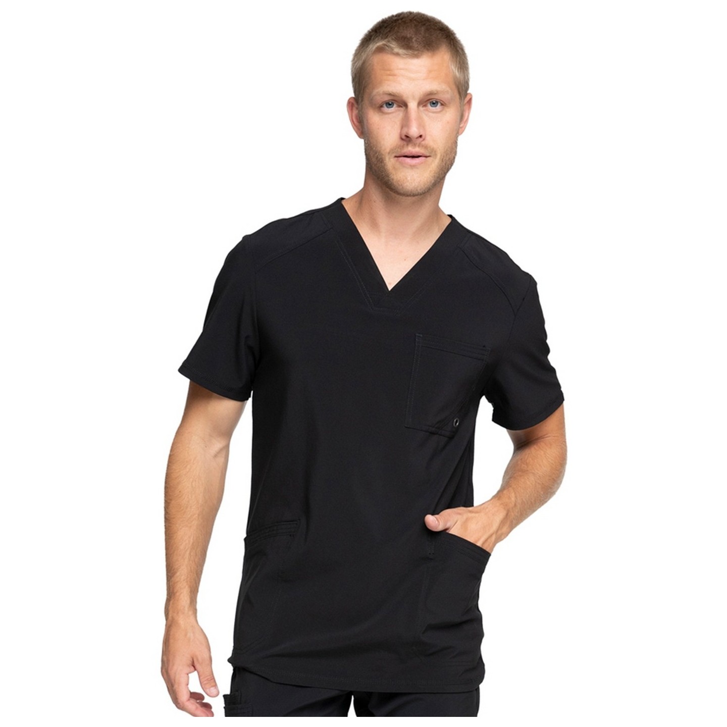 Men's V-Neck Top - Cherokee Infinity - Antimicrobial