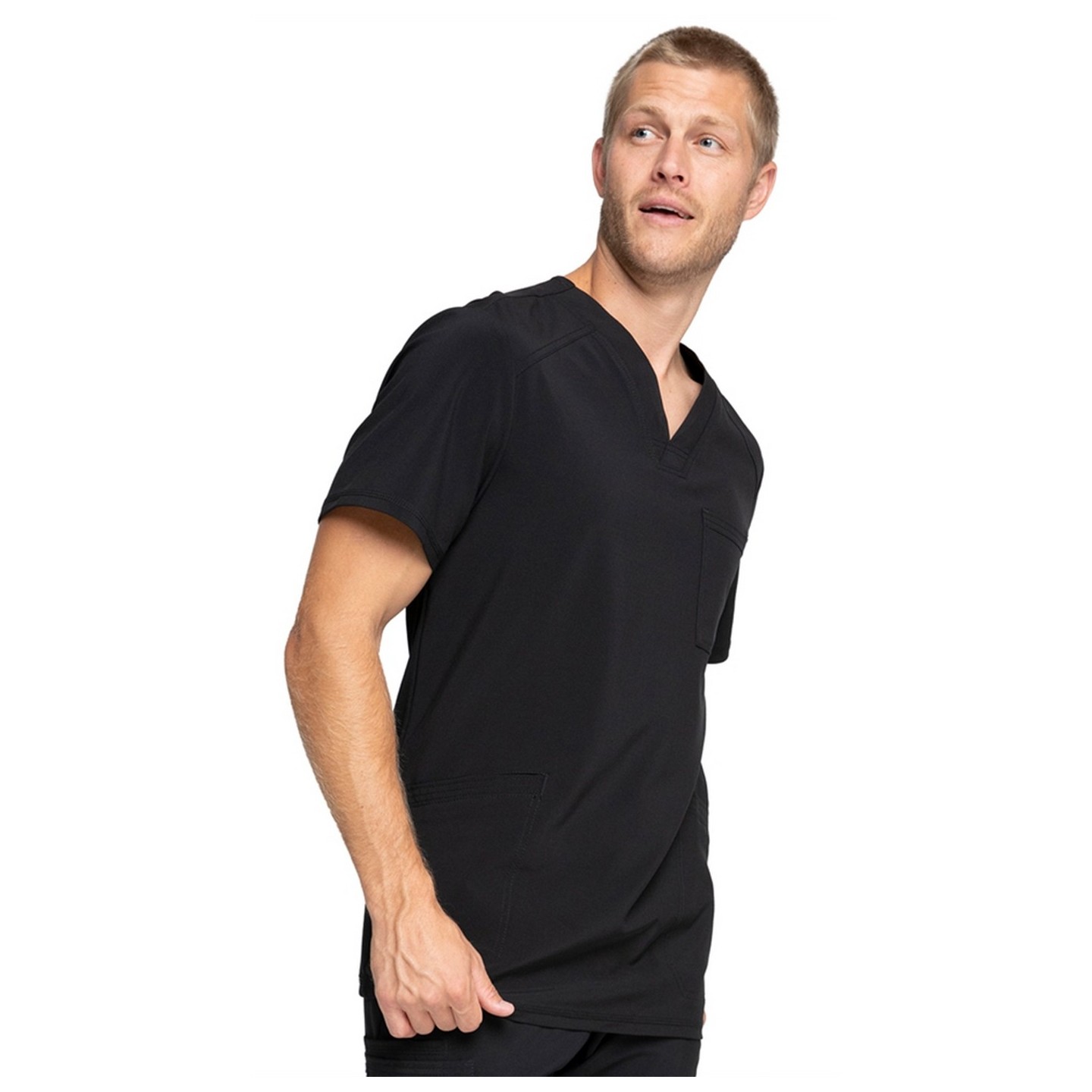 Men's V-Neck Top - Cherokee Infinity - Antimicrobial