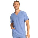 Men's V-Neck Top - Cherokee Infinity - Antimicrobial