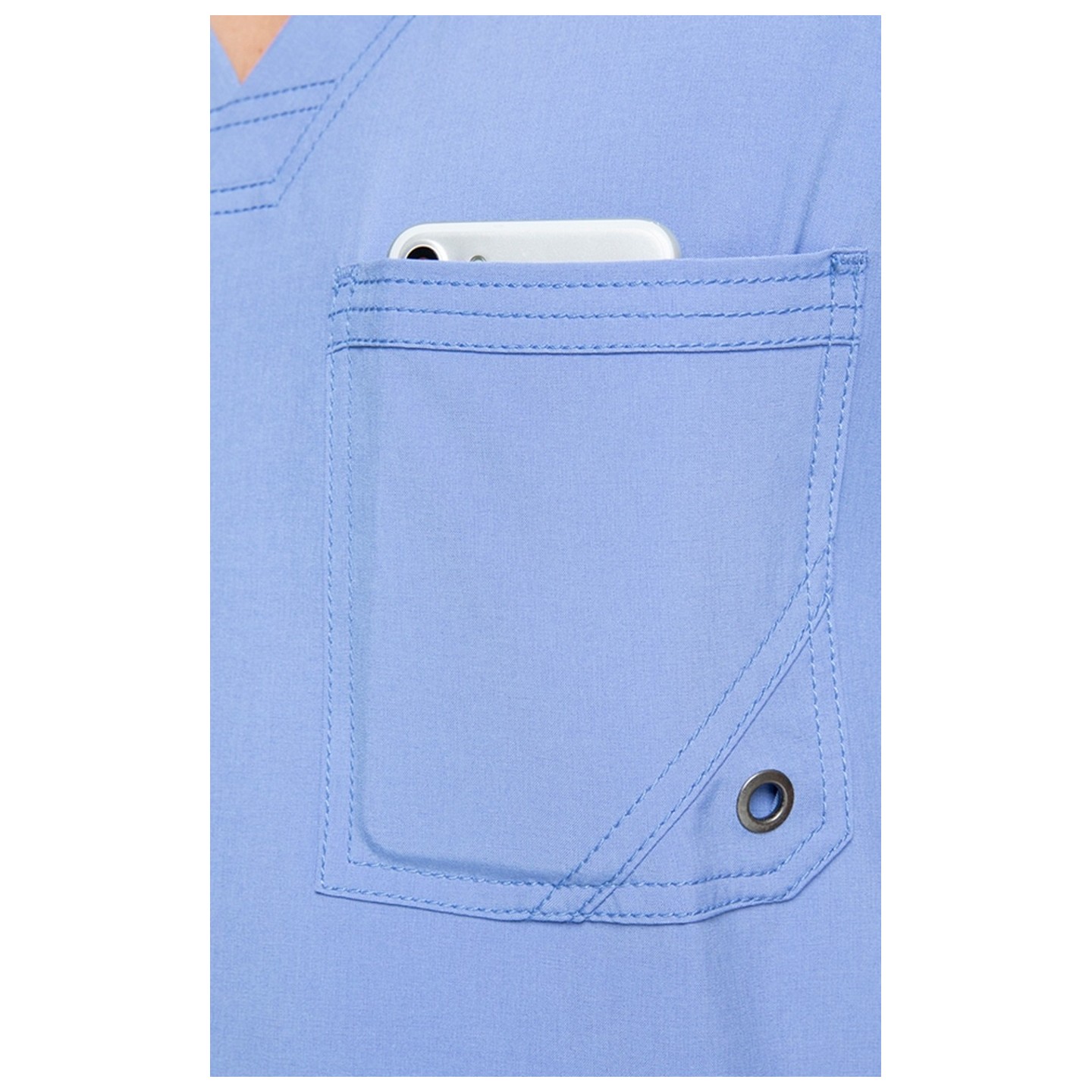 Men's V-Neck Top - Cherokee Infinity - Antimicrobial