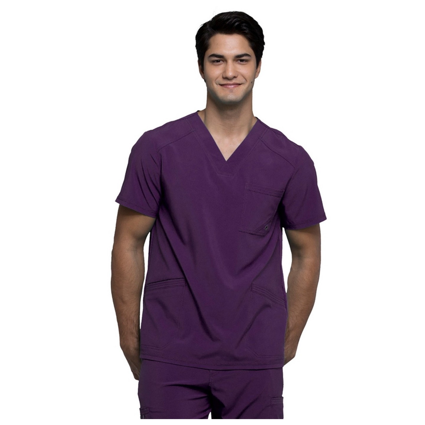 Top col V pour homme - Cherokee Infinity - Antimicrobien