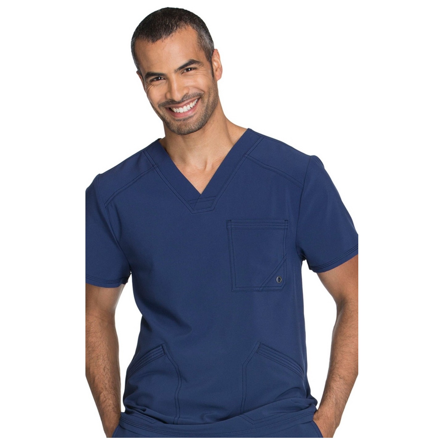 Men's V-Neck Top - Cherokee Infinity - Antimicrobial