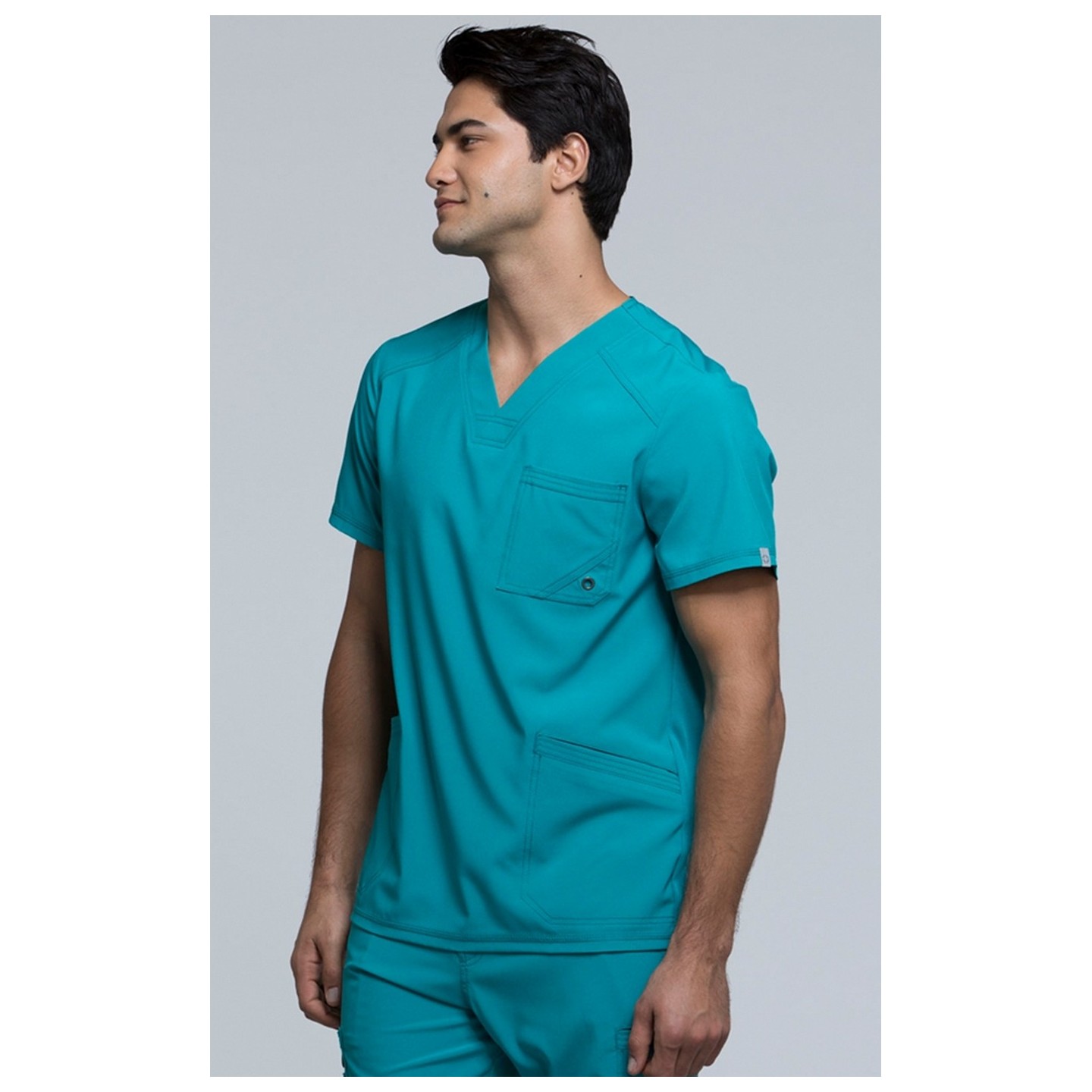 Men's V-Neck Top - Cherokee Infinity - Antimicrobial