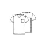 Top col en V pour homme - Cherokee Infinity - Antimicrobien