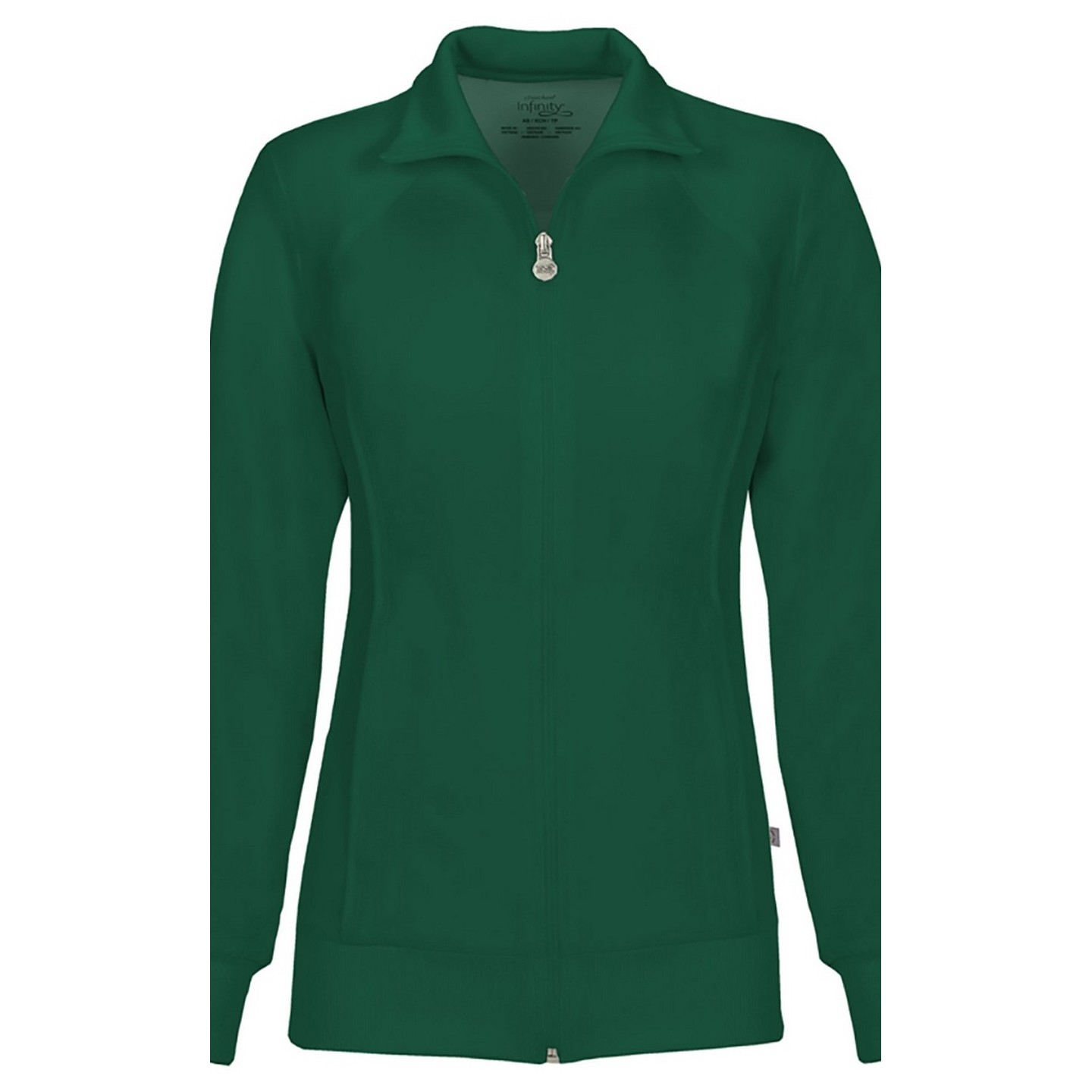 Veste à fermeture éclair sur le devant - Cherokee Infinity - Antimicrobien