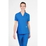 T8010 The DeeDee - Ridiculously Soft Mentality by MOBB - V-neck Top With Three Pockets