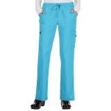 731P Petite koi Basics Pantalon Cargo Holly à Jambe Droite Holly