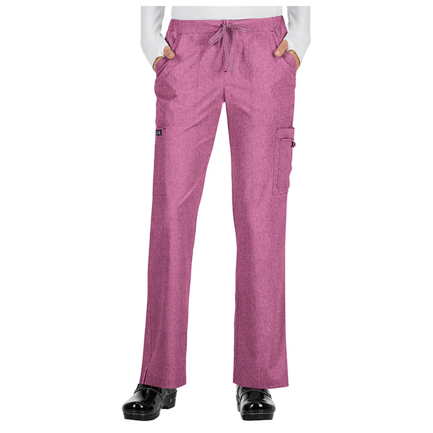 731P Petite koi Basics Pantalon Cargo Holly à Jambe Droite Holly