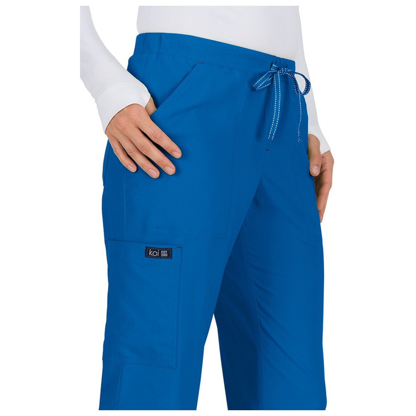 731P Petite koi Basics Pantalon Cargo Holly à Jambe Droite Holly