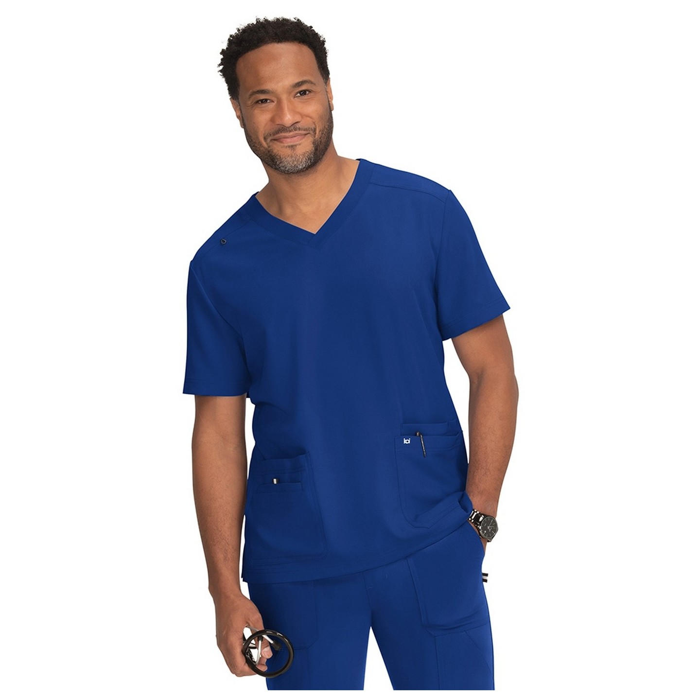 672 koi Next Gen Men's Free To Be Scrub Top 