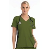  4520 [Matrix Impulse] Panneau tricoté pour femmes haut mock wrap 