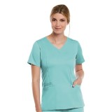 3501 Matrix Both Side V-Neck Top - Maevn
