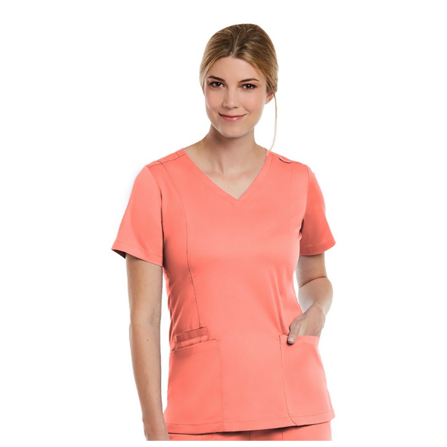 3501 Matrix Both Side V-Neck Top - Maevn