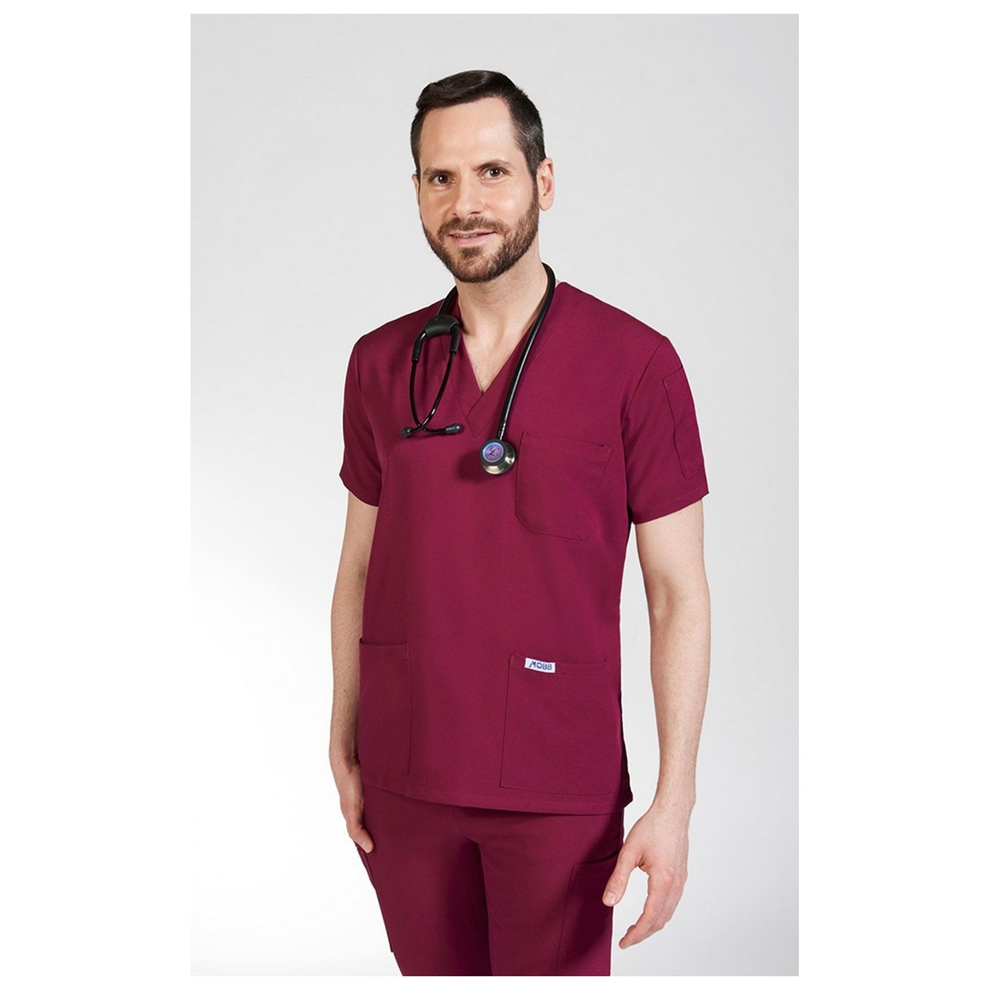 T4010 MOBB Mentality Haut Unisexe à Col en V