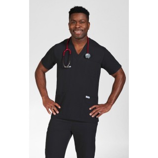 T4010 MOBB Mentality Haut Unisexe à Col en V