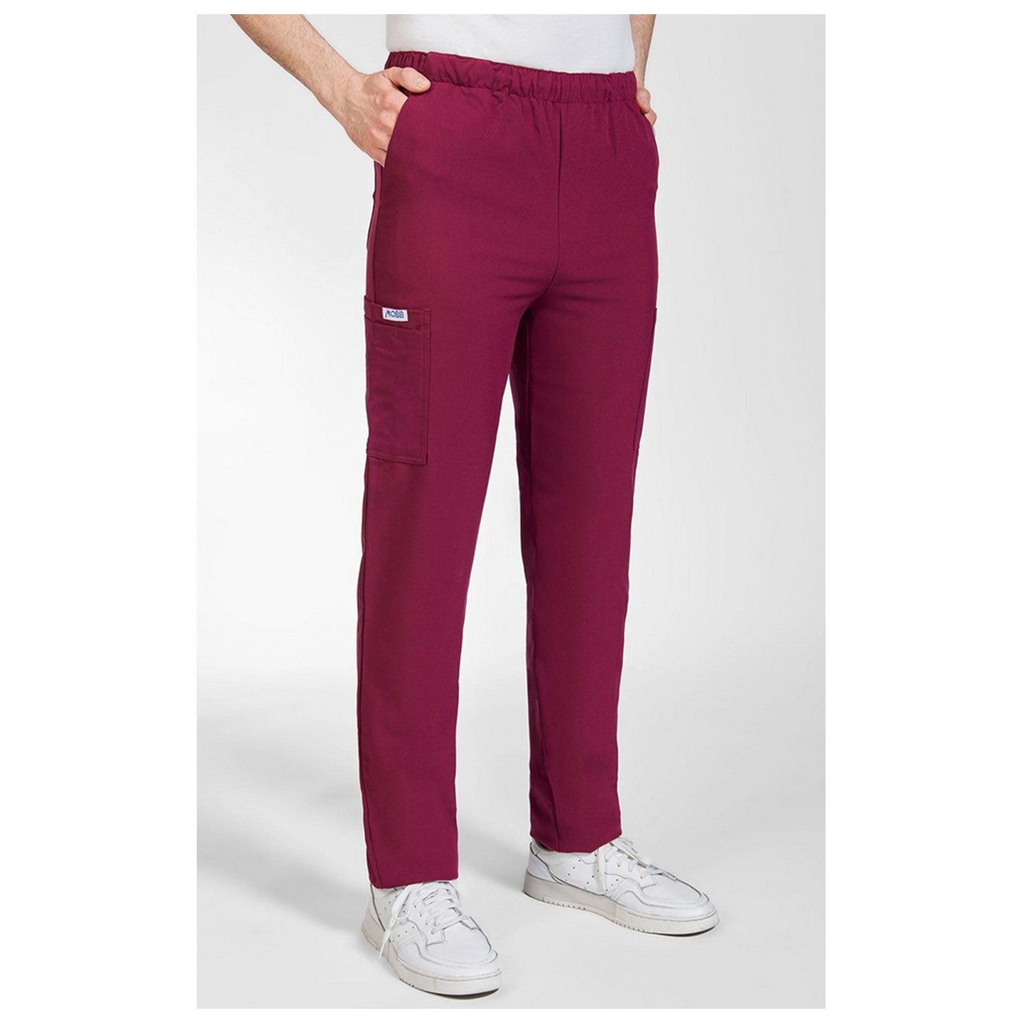 P4011 MOBB Mentality Pantalon 'Jesse' Unisexe à Jambe Droite Multi-Poche