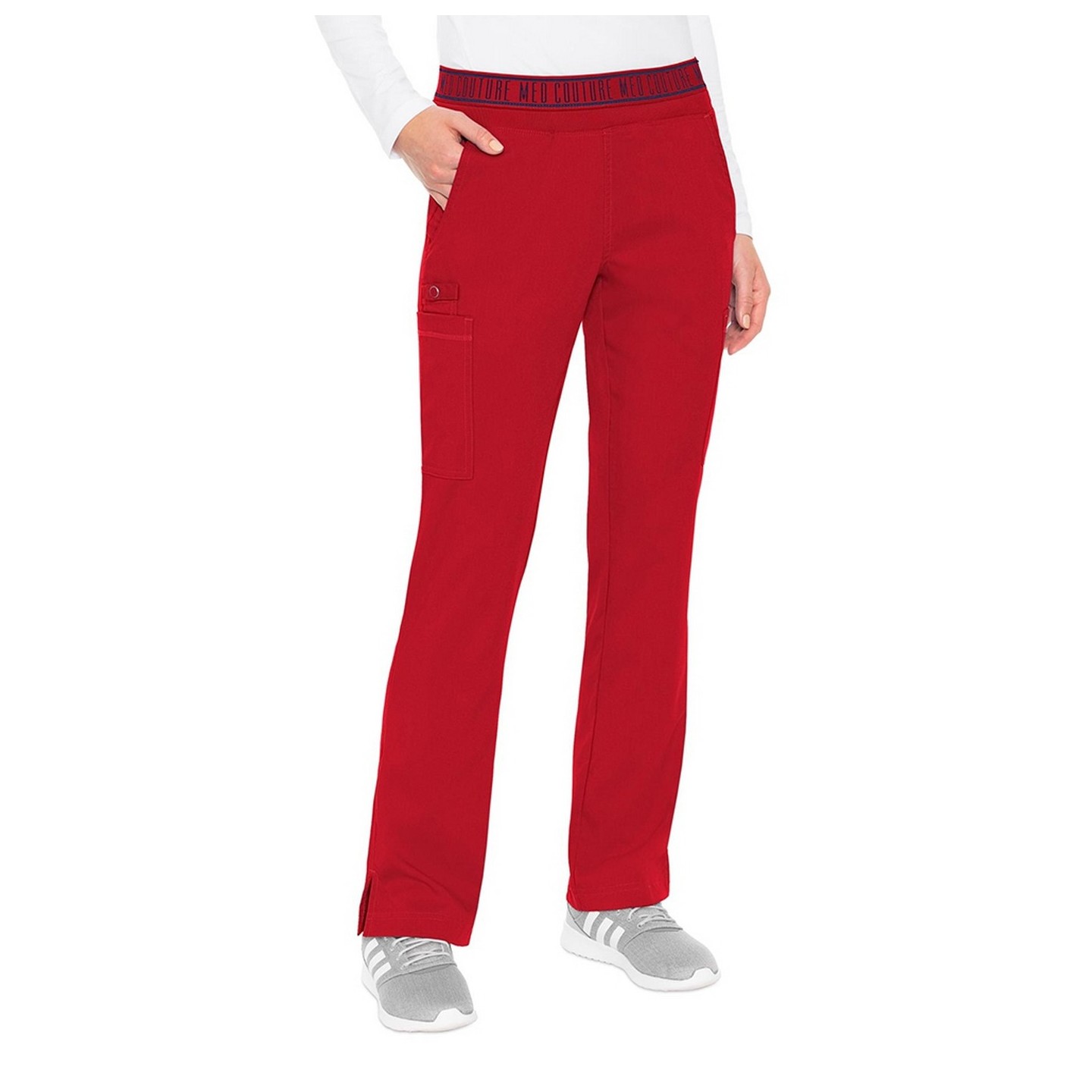 7739P Petite Med Couture Performance Touch Yoga 7 Pocket Cargo Pant