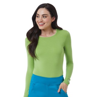 6709 Maevn COOLMAX Knit Women's Long Sleeve Under Scrub Tee