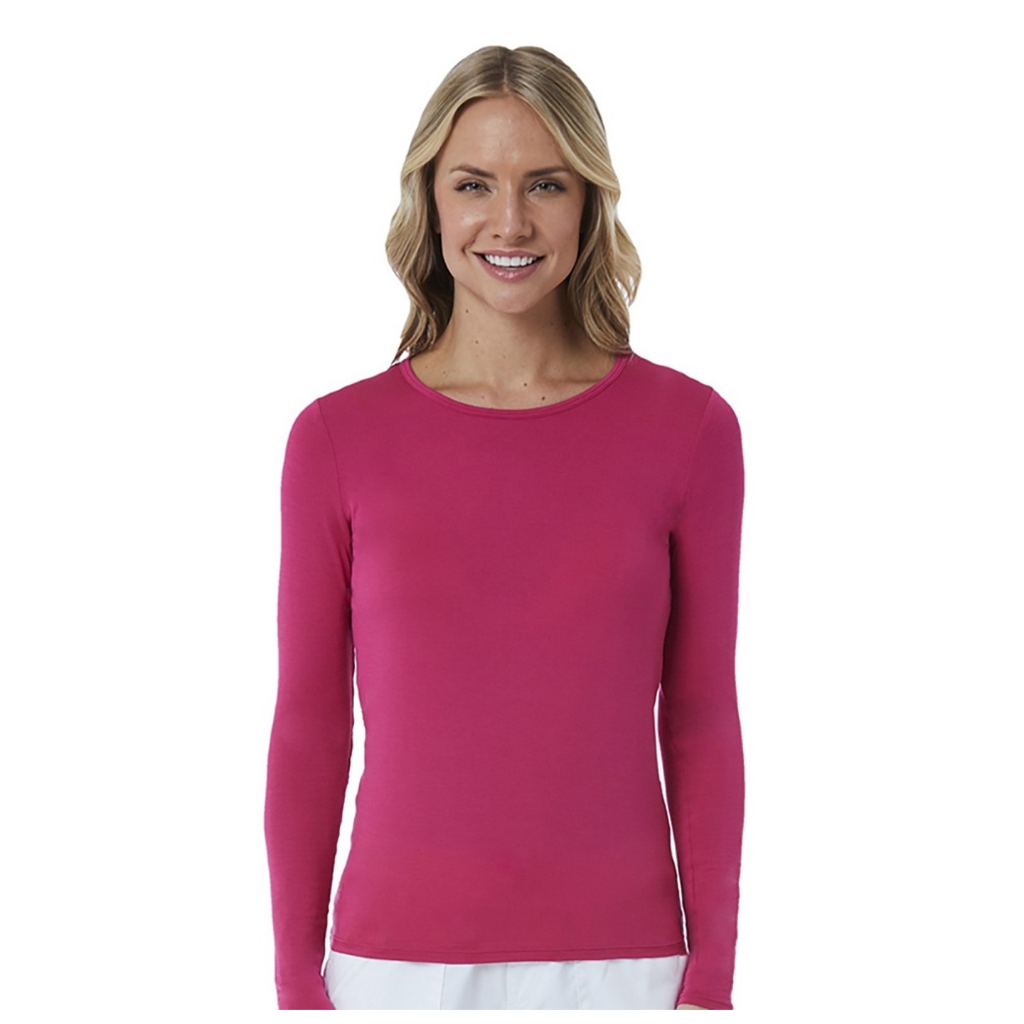 6709 Maevn COOLMAX Knit Women's Long Sleeve Under Scrub Tee