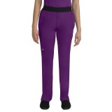 9500 HH Works by Healing Hands Rachel 6 Pocket Straight Leg Yoga Waist Scrub Pant