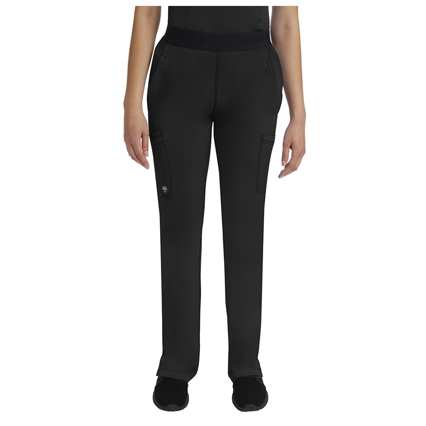 9500T Tall HH Works par Healing Hands Pantalon Rachel à Taille Yoga avec Jambe Droite