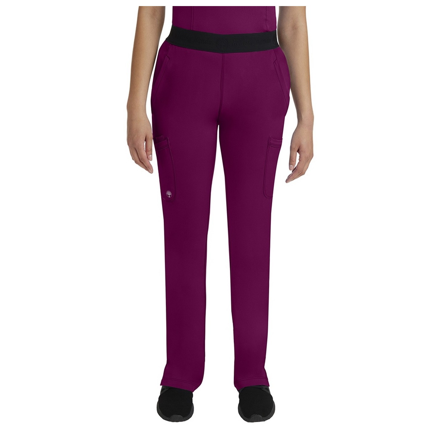 9500T Tall HH Works par Healing Hands Pantalon Rachel à Taille Yoga avec Jambe Droite