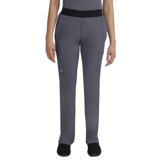 *FINAL SALE L 9500 HH Works Rachel 6 Pocket Straight Leg Yoga Waist Scrub Pant - by Healing Hands