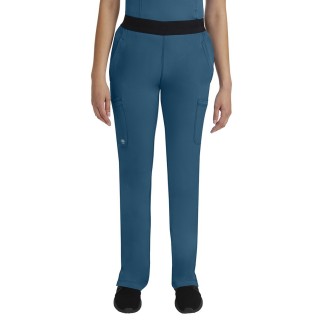 *FINAL SALE 4XL 9500 HH Works Rachel 6 Pocket Straight Leg Yoga Waist Scrub Pant - by Healing Hands