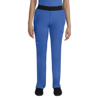 *FINAL SALE M 9500P Petite HH Works Rachel 6 Pocket Straight Leg Yoga Waist Scrub Pant