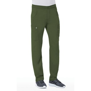 *FINAL SALE S 8502 Matrix Men's Half Elastic Waistband Cargo Pant