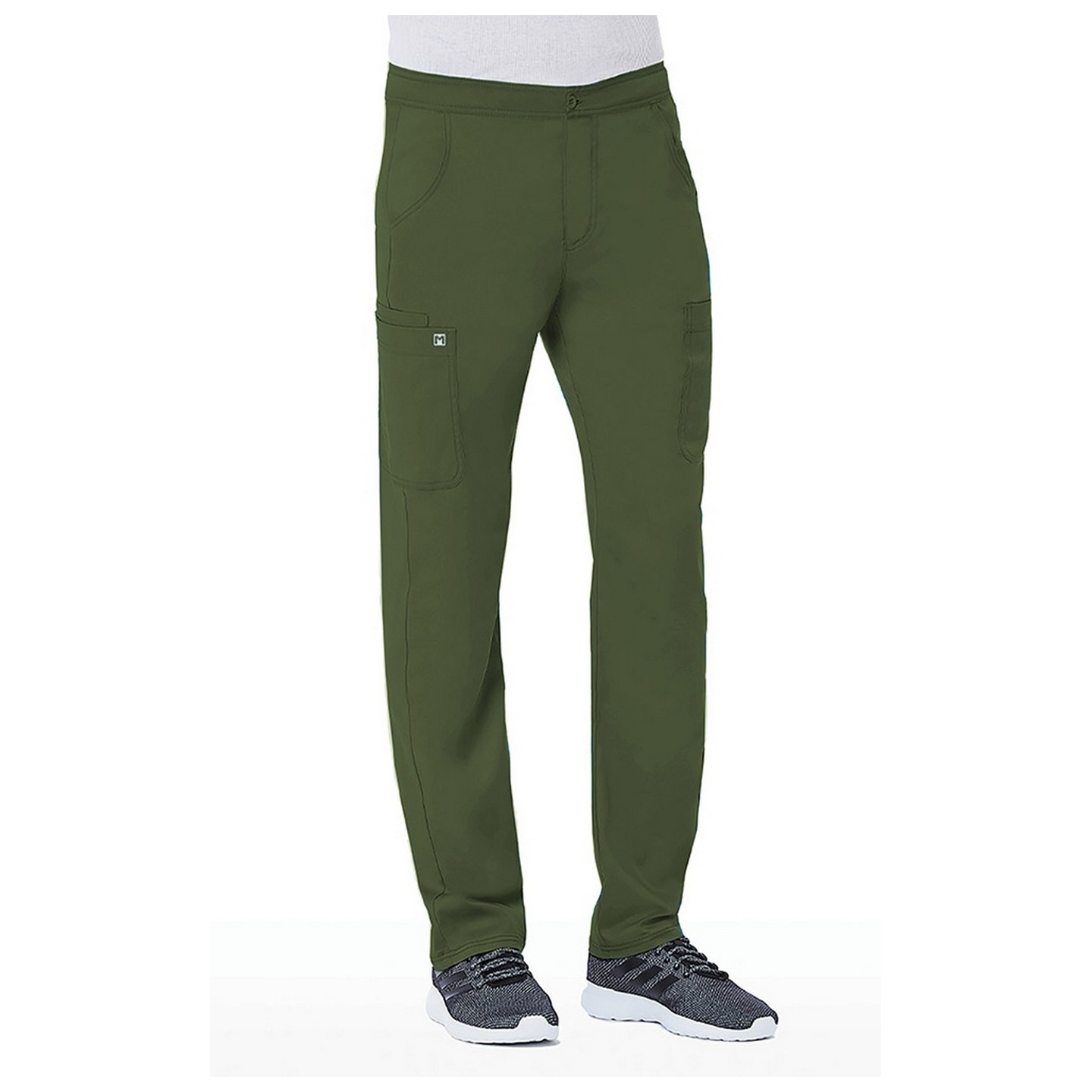 *FINAL SALE S 8502 Matrix Men's Half Elastic Waistband Cargo Pant