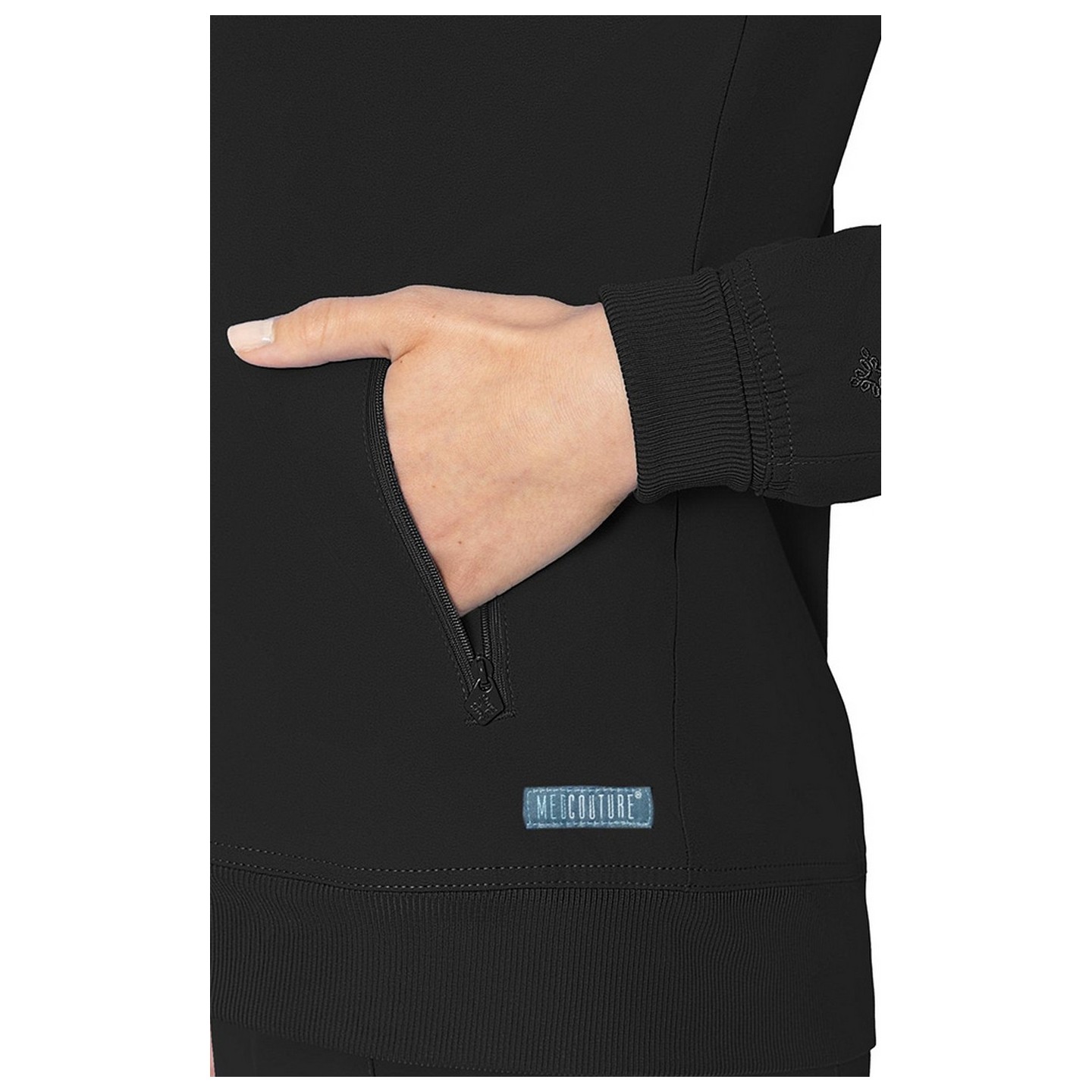 8674 Med Couture Peaches Warm-Up Jacket