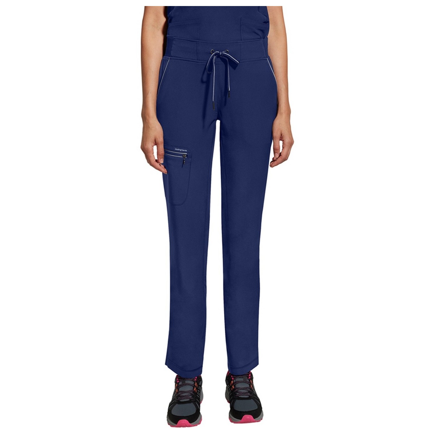 9152 Healing Hands HH360 Nisha Rib Knit Waistband Pant