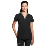 2274 Healing Hands HH360 Sonia Reflective Y-Neck Zip Top 