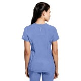 2274 Healing Hands HH360 Sonia Reflective Y-Neck Zip Top 