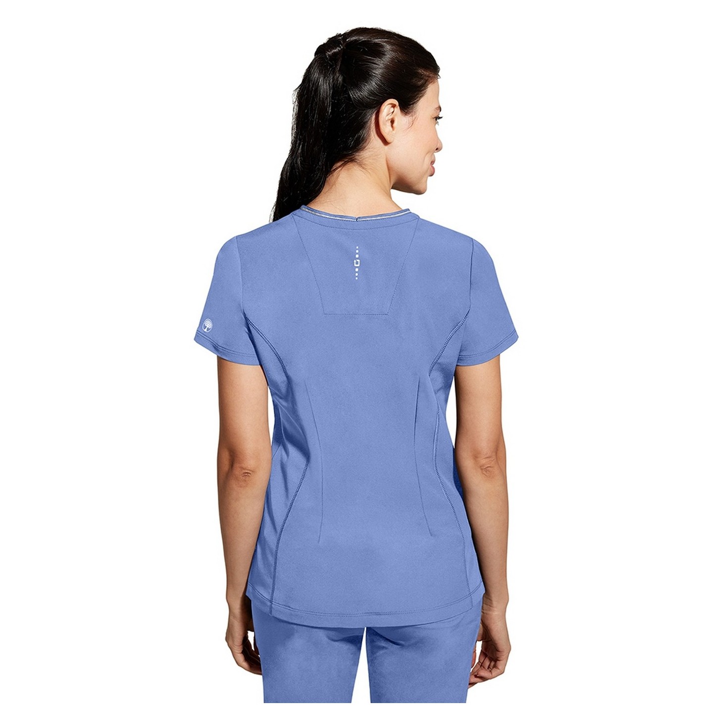 2274 Healing Hands HH360 Sonia Reflective Y-Neck Zip Top 