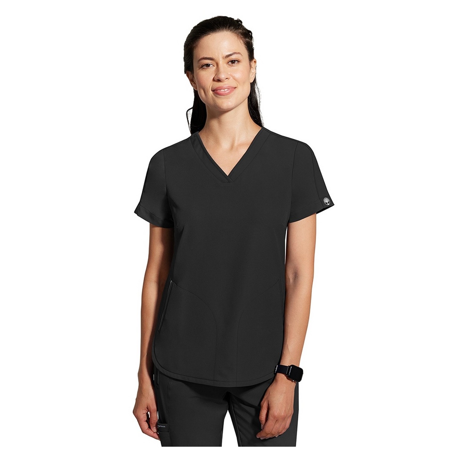 2285 Healing Hands HH360 Skyler V-Neck Top 