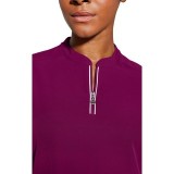 2286 Healing Hands HH360 Sandy Mandarin Collar Top